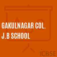Gakulnagar Col. J.B School Logo