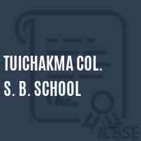 Tuichakma Col. S. B. School Logo