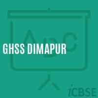 Ghss Dimapur High School Logo