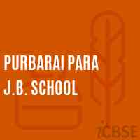 Purbarai Para J.B. School Logo