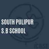 South Pulipur S.B School Logo