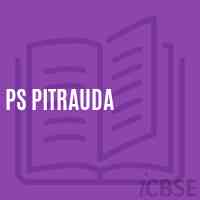 Ps Pitrauda Primary School Logo