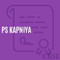 Ps Kapniya Primary School Logo
