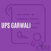 Ups Garwali Middle School Logo
