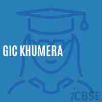 Gic Khumera High School Logo