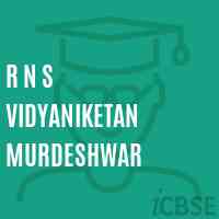 R N S Vidyaniketan Murdeshwar Secondary School Logo