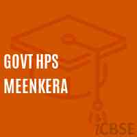 Govt Hps Meenkera Middle School Logo