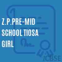 Z.P.Pre-Mid School Tiosa Girl Logo