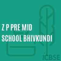 Z P Pre Mid School Bhivkundi Logo