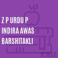 Z P Urdu P Indira Awas Barshitakli Primary School Logo