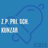 Z.P. Pri. Sch. Kunzar Primary School Logo