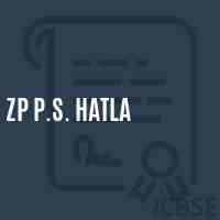 Zp P.S. Hatla Primary School Logo