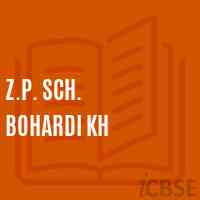 Z.P. Sch. Bohardi Kh Primary School Logo