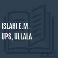 Islahi E.M. Ups, Ullala Middle School Logo