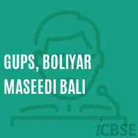 Gups, Boliyar Maseedi Bali Middle School Logo