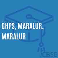 Ghps, Maralur, Maralur Middle School Logo