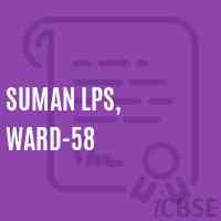 Suman Lps, Ward-58 Primary School Logo
