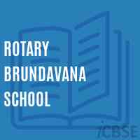 Rotary Brundavana School Logo