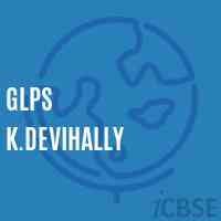 Glps K.Devihally Primary School Logo