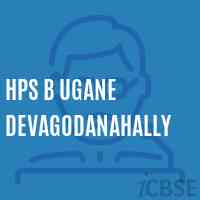 Hps B Ugane Devagodanahally Middle School Logo
