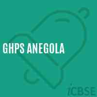 Ghps Anegola Middle School Logo