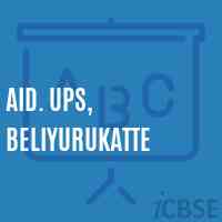 Aid. Ups, Beliyurukatte Middle School Logo