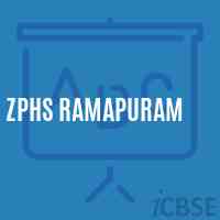 Zphs Ramapuram Secondary School Logo