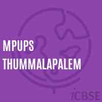 Mpups Thummalapalem Middle School Logo