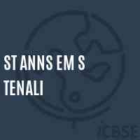 St Anns Em S Tenali Middle School Logo