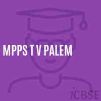 Mpps T V Palem Primary School Logo