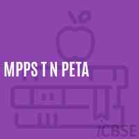 Mpps T N Peta Primary School Logo