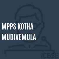 Mpps Kotha Mudivemula Primary School Logo