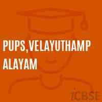 Pups,Velayuthampalayam Primary School Logo