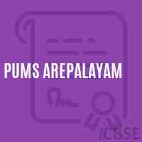 Pums Arepalayam Middle School Logo