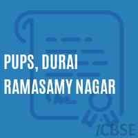 Pups, Durai Ramasamy Nagar Primary School Logo