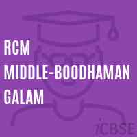 Rcm Middle-Boodhamangalam Middle School Logo