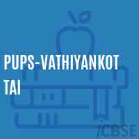 Pups-Vathiyankottai Primary School Logo