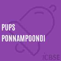 Pups Ponnampoondi Primary School Logo