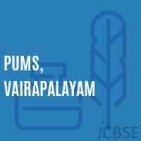 Pums, Vairapalayam Middle School Logo