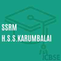 Ssrm H.S.S.Karumbalai High School Logo
