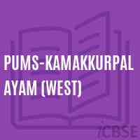Pums-Kamakkurpalayam (West) Middle School Logo