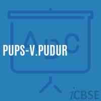 Pups-V.Pudur Primary School Logo
