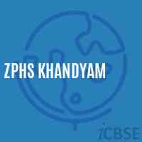 Zphs Khandyam Secondary School Logo