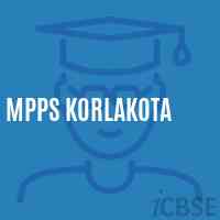 Mpps Korlakota Primary School Logo