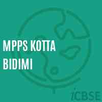 Mpps Kotta Bidimi Primary School Logo