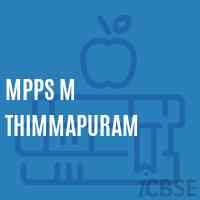 Mpps M Thimmapuram Primary School Logo