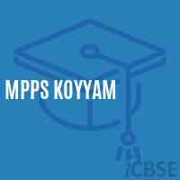 Mpps Koyyam Primary School Logo
