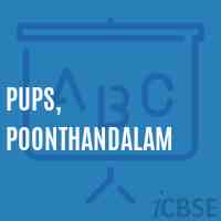PUPS, Poonthandalam Primary School Logo