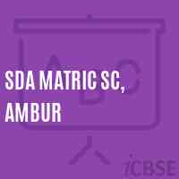 Sda Matric Sc, Ambur Senior Secondary School Logo
