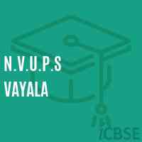 N.V.U.P.S Vayala Middle School Logo